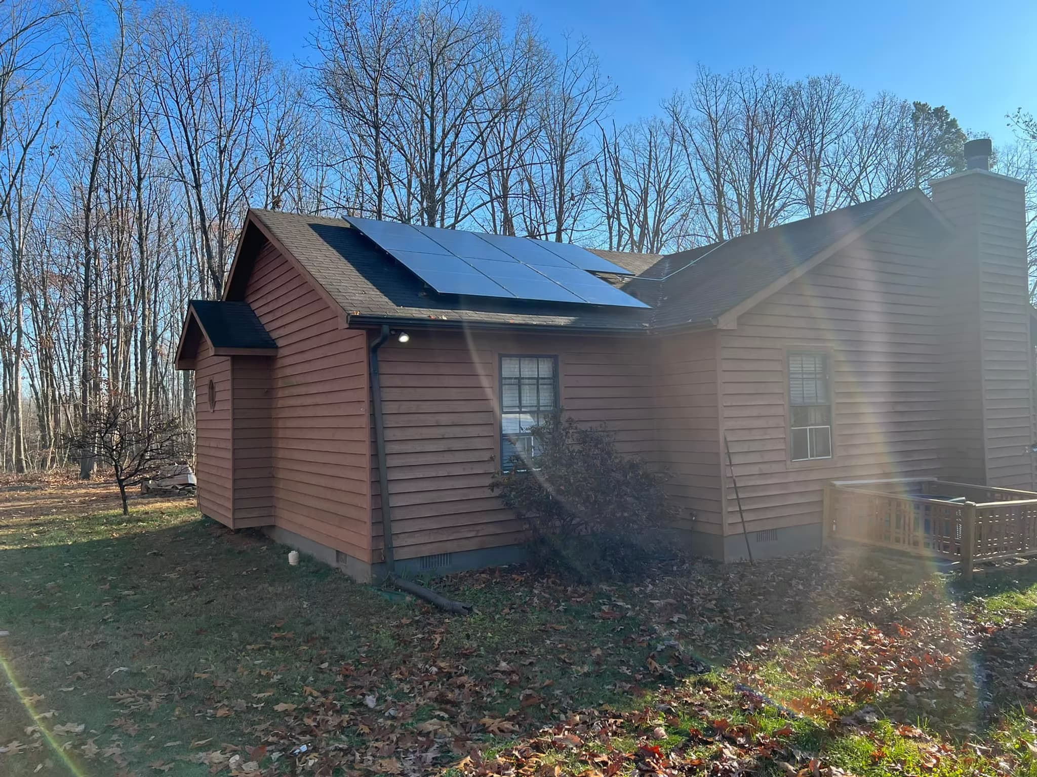 Home solar energy system