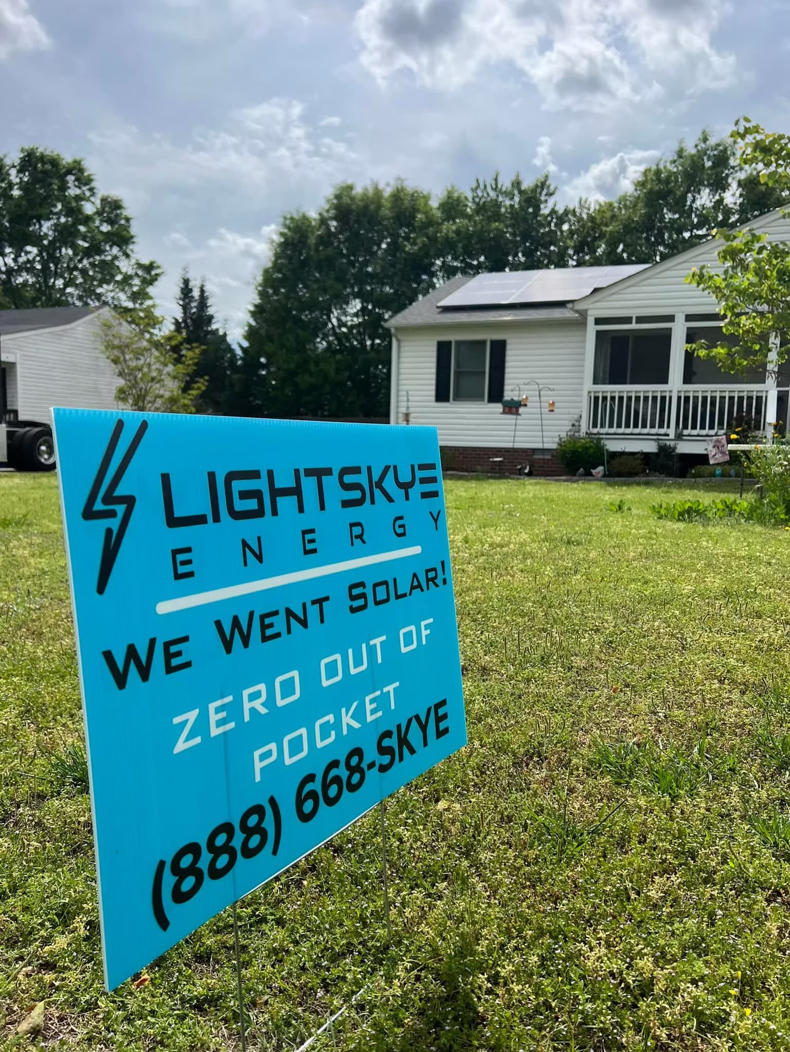 Residential solar energy project