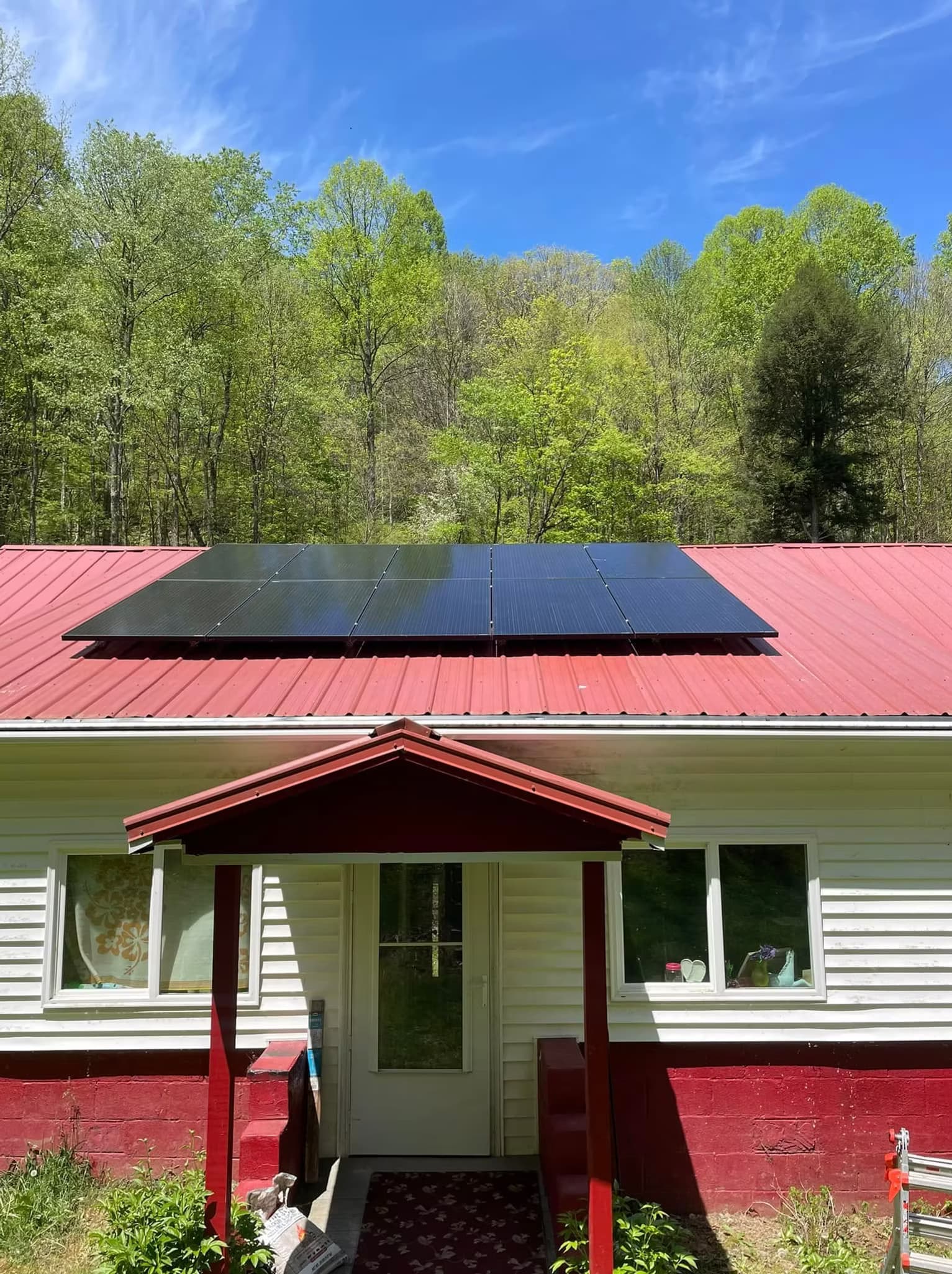 Rooftop solar array