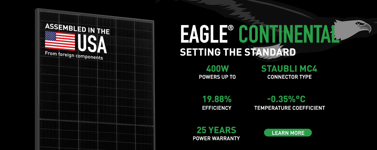 JinKO Solar Eagle Continental panel